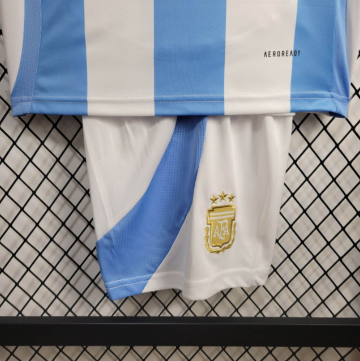 Infantil Seleção Argentina l 2024∕25 Branco- Azul