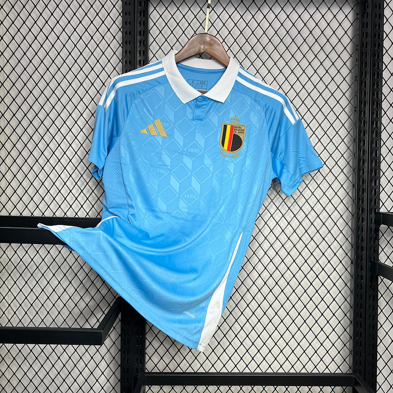 Camisa Bélgica 24/25 Adidas - Azul away