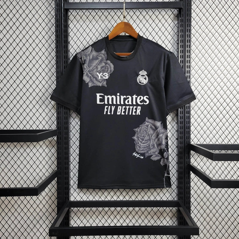 Camisa Edição Especial Y-3 Real Madrid 24/25 - Preto