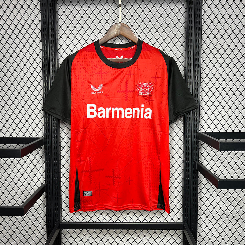 Camisa Bayer Leverkusen 24/25 - Vermelha Home