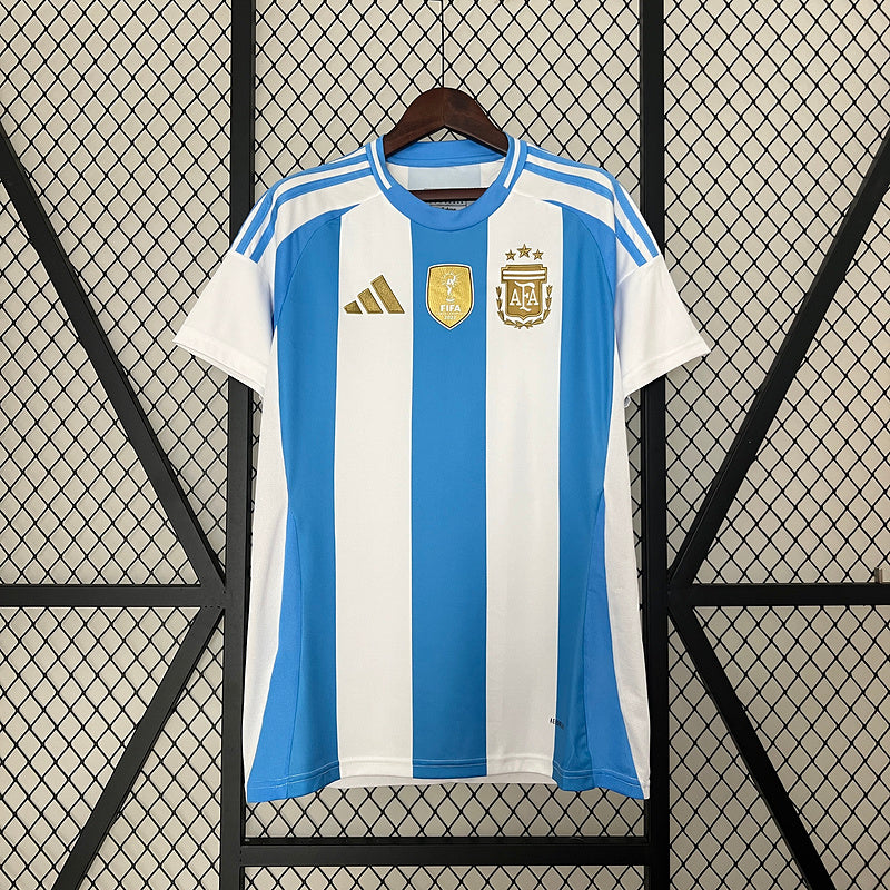 Camisa Seleção da Argentina 24/25 Adidas - Azul e Branca