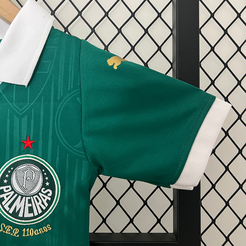 Kit Infantil Palmeiras 24/25 Home - Verde