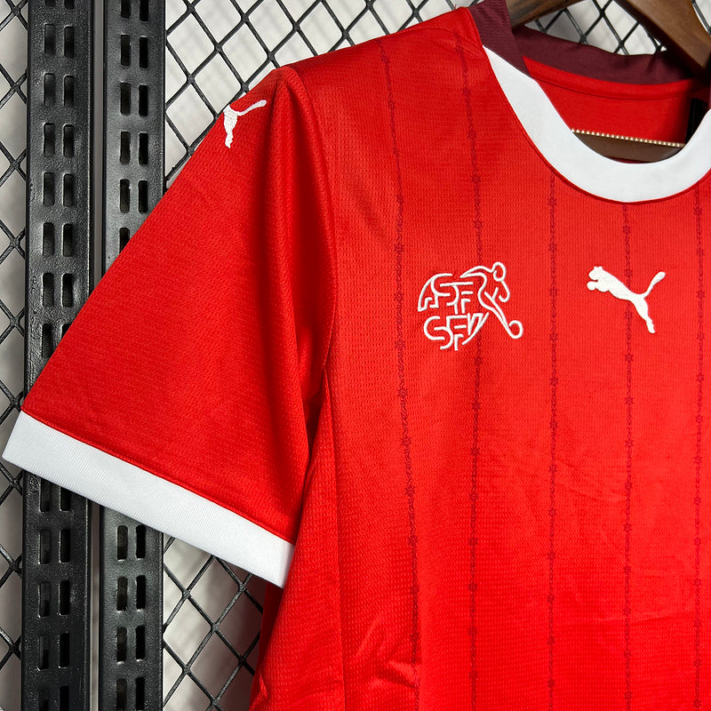 Camisa Seleção da Suiça l - 24/25