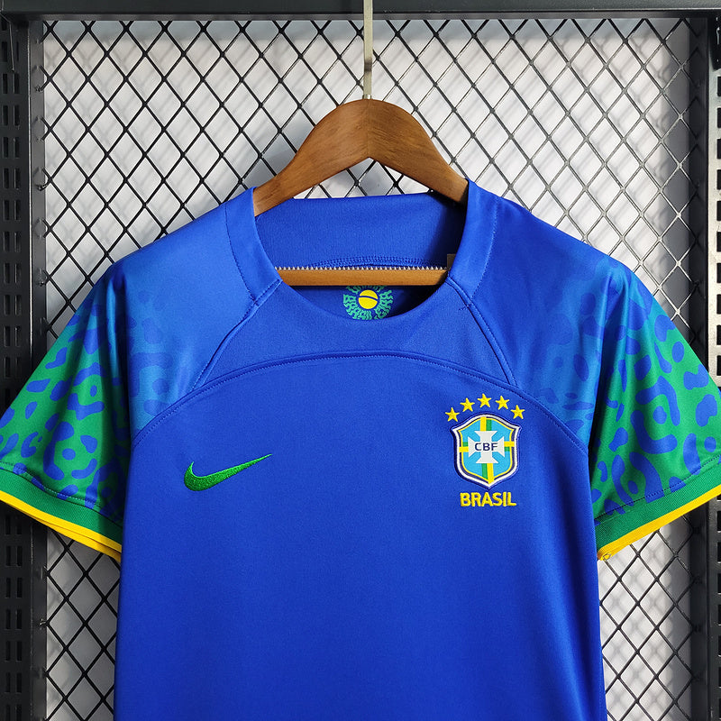 Camisa Seleção Brasil Feminino ll 22/23 - Azul