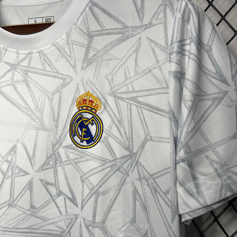 Camisa 24/25  Real Madrid Treino - Branco