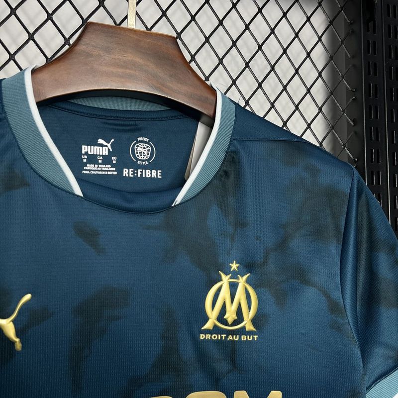 Camisa Olympique Marseille II 24/25 - Azul