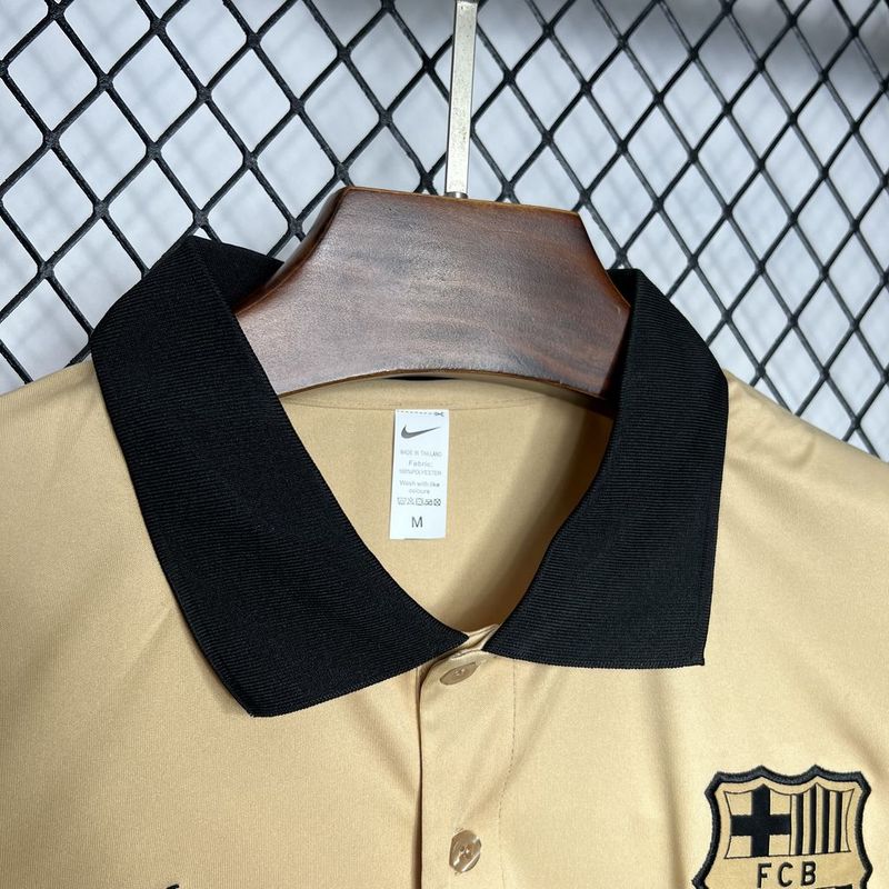 Camisa Barcelona Polo 24/25 - Bege