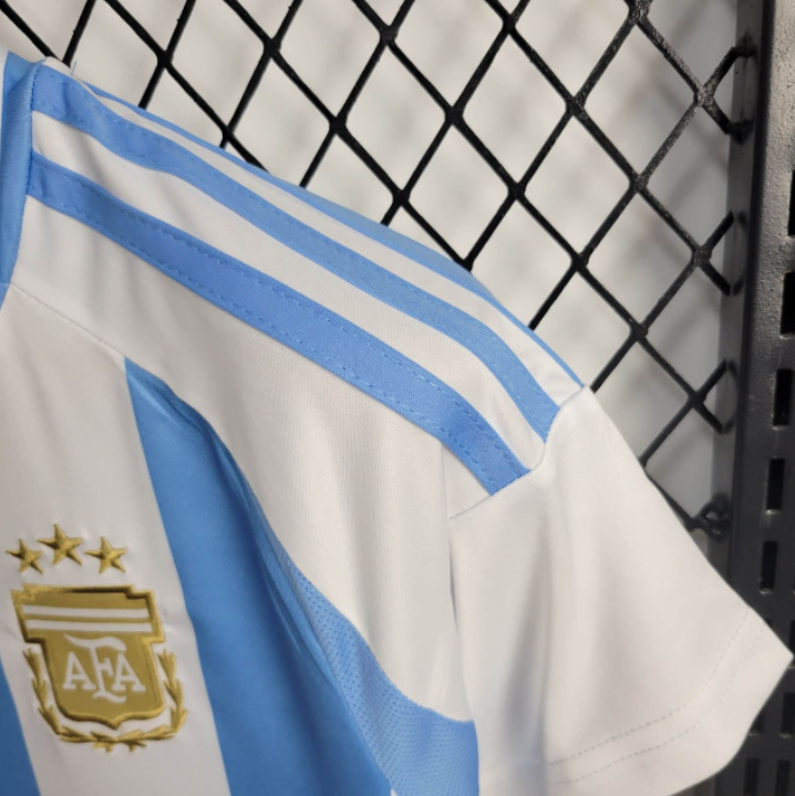 Infantil Seleção Argentina l 2024∕25 Branco- Azul