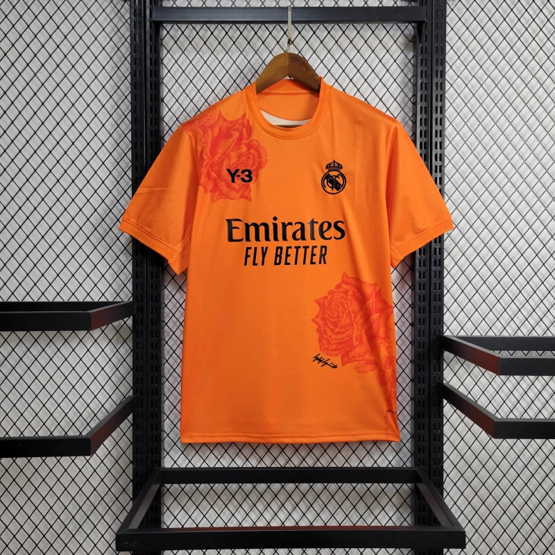 Camisa Edição Especial Y-3 Real Madrid 24/25 - Laranja