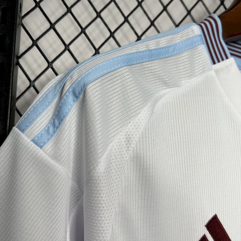 Camisa Aston Villa II 24/25 - Branco