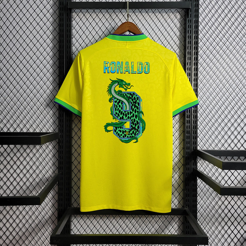 Camisa Brasil Copa do Mundo l 22/23 Amarela