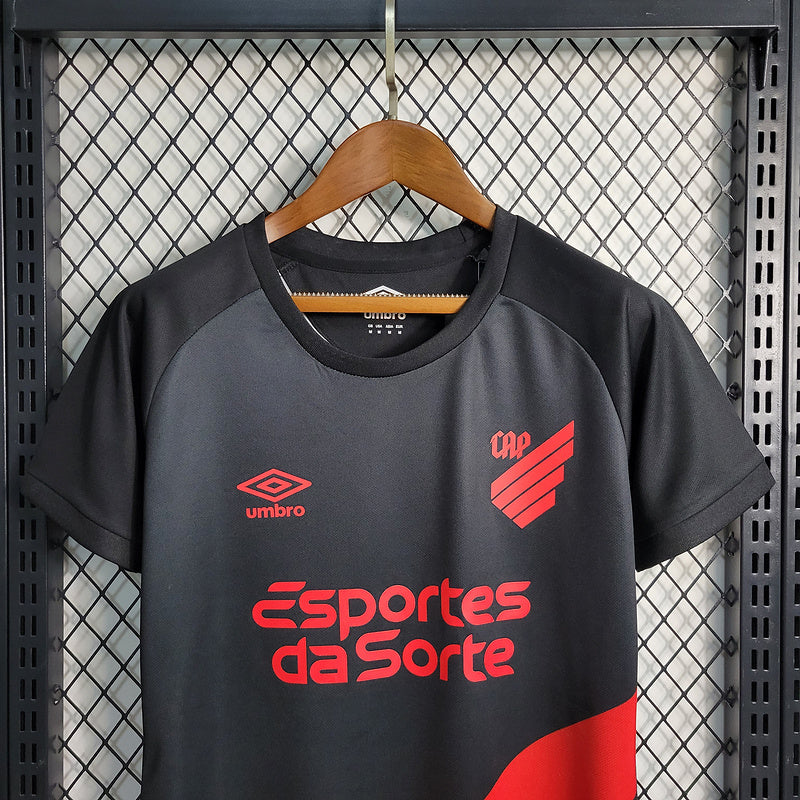 Camisa Feminina Athletico Paranaense Away 23/24 - Preto