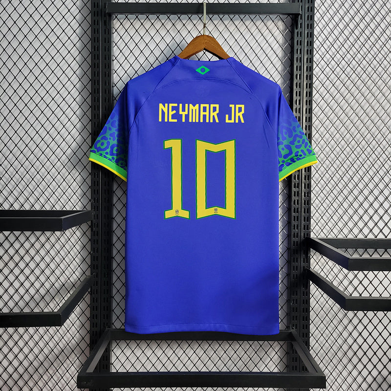 Camisa Brasil Copa do Mundo ll 22/23 Azul