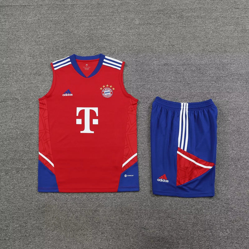 Kit Bayern 23/24 - Vermelho/Azul