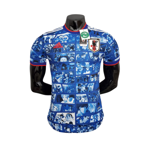 Camisa Seleção Japão [Especial Anime] 2021 Adidas - Azul