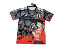 Camisa Japão "Luffy" Ed. Especial 24/25 s/n° Adidas Masculina - Vermelha e Preta
