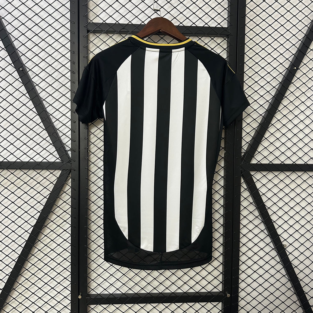 Camisa Atlético Mineiro Feminina Home 25/26 - Preta e Branca