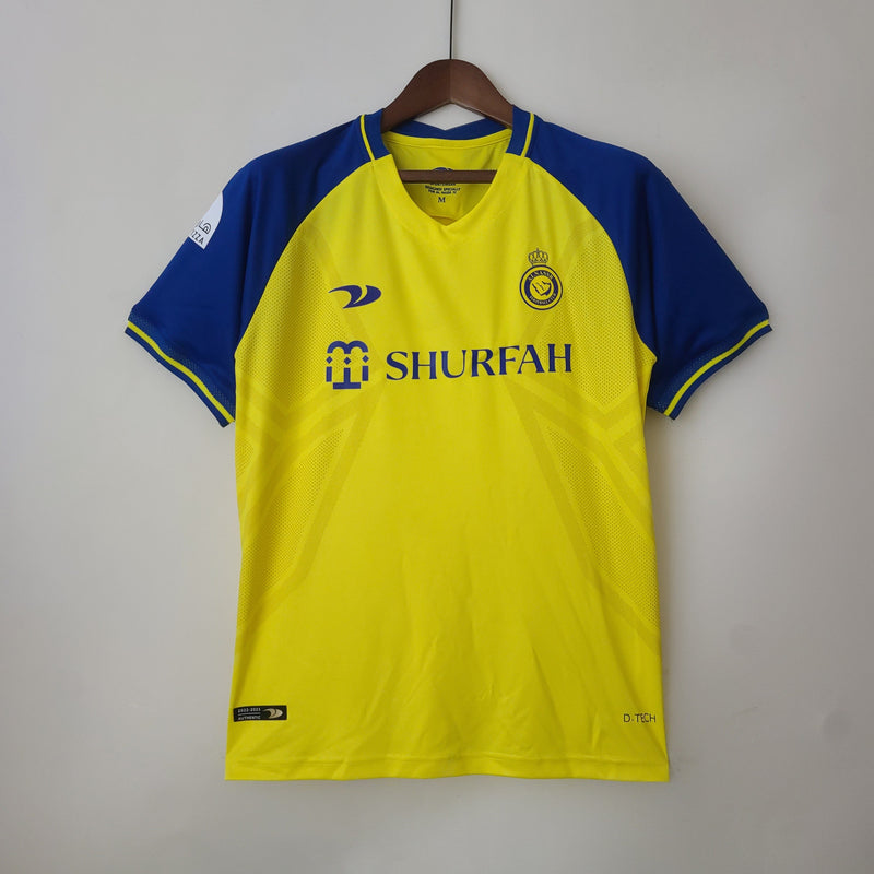 Camisa Al Nassr Home 22/23 s/n Torcedor Masculino - Amarelo