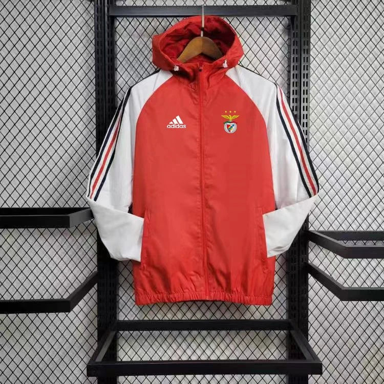 Corta Vento Benfica 24/25 - Branco e Vermelho