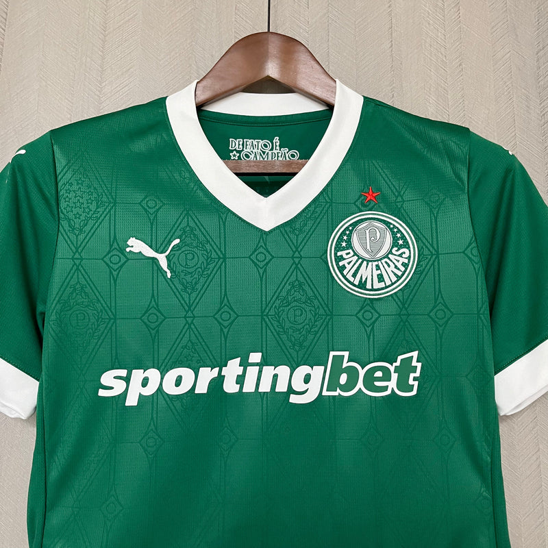 Camisa Puma Palmeiras I 2025 - (Feminina)