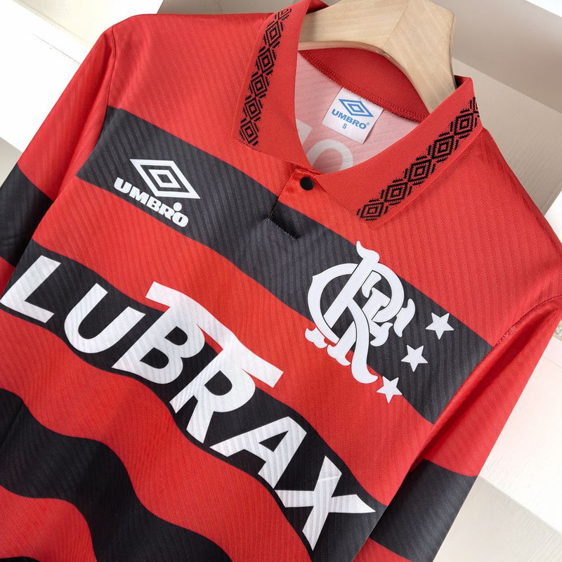 Camisa Flamengo Retrô 1994 Manga Longa