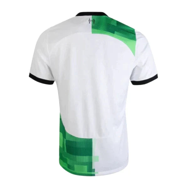 Camisa Liverpool Away 23/24 s/n° Torcedor Masculina - Branco e Verde